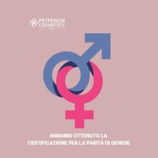 PETTENON COSMETICS OTTIENE LA CERTIFICAZIONE PER LA PARITÀ DI GENERE